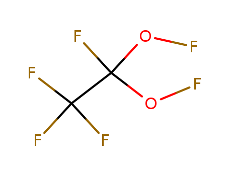 Hypofluorous acid,tetrafluoroethylidene ester (9CI)