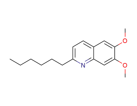 2-hexyl-6,7-dimethoxyquinoline