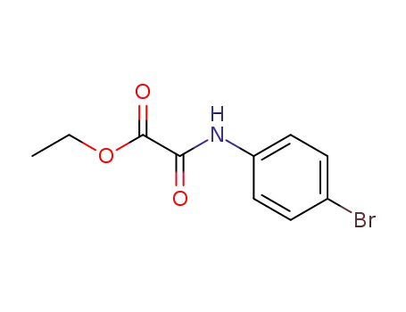 Molecular Structure of 24451-15-8 (ETHYL (4-BROMOANILINO)(OXO)ACETATE)