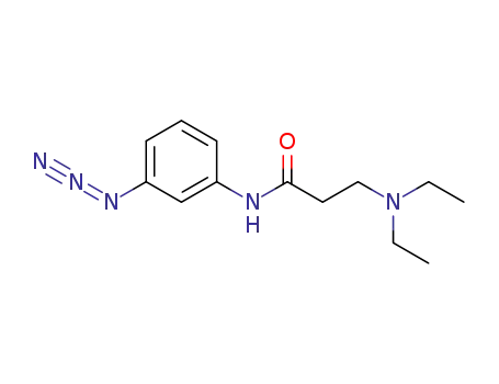 N-(3-azidophenyl)-3-(diethylamino)propanamide