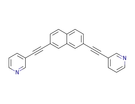 2,7-bis(pyridin-3-ylethynyl)naphthalene