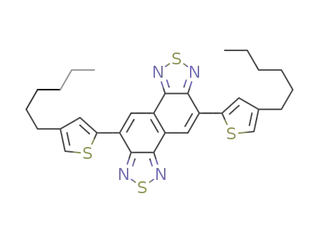 3,7-di(3-hexylthiophen-5-yl)-naphtho[1,2-c:5,6-c]bis[1,2,5]thiadiazole