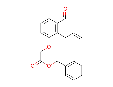 2-allyl-3-(carbomethoxy)benzyloxybenzaldehyde