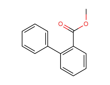 Molecular Structure of 16605-99-5 (METHYL BIPHENYL-2-CARBOXYLATE)