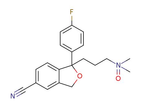 Molecular Structure of 63284-72-0 (Citalopram N-Oxide)