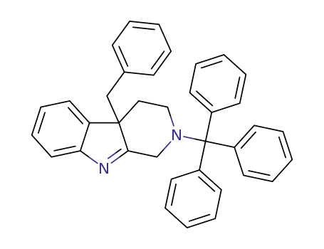 4a-benzyl-2-trityl-2,3,4,4a-tetrahydro-1H-pyrido[3,4-b]indole