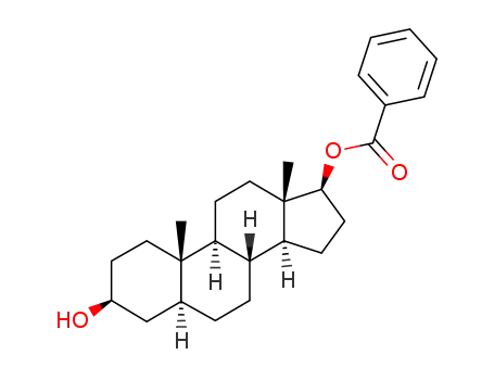 3β-Hydroxy-17β-benzoyloxy-5α-androstan