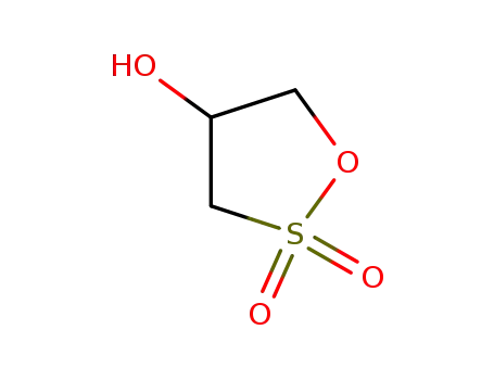 Molecular Structure of 10200-48-3 (1,2-Oxathiolan-4-ol, 2,2-dioxide)