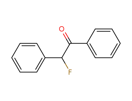Molecular Structure of 720-43-4 (Ethanone, 2-fluoro-1,2-diphenyl-)