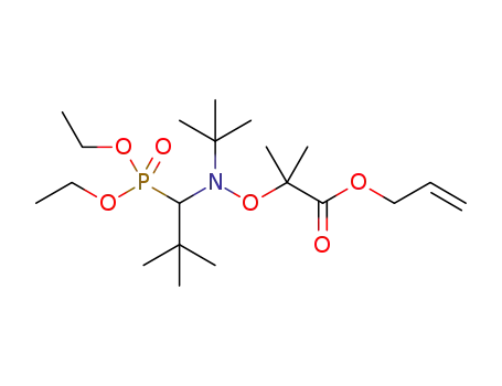 allyl 2-((tert-butyl(1-(diethoxyphosphoryl)-2,2-dimethylpropyl)amino)oxy)-2-methylpropanoate