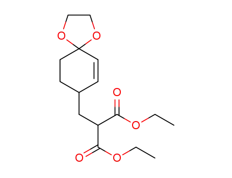 diethyl 2-(1,4-dioxaspiro[4.5]dec-6-en-8-ylmethyl)malonate