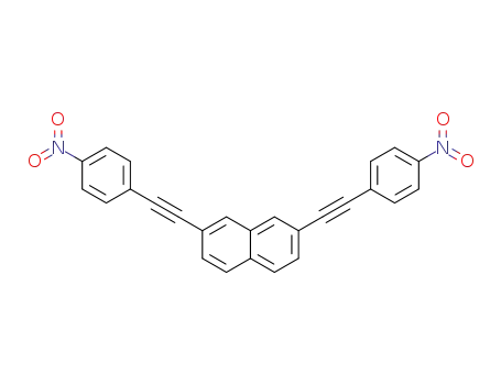2,7-bis((4-nitrophenyl)ethynyl)naphthalene