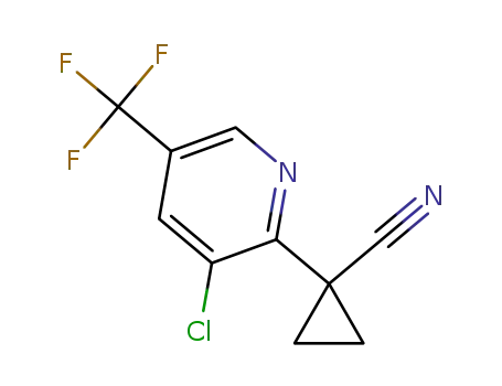 1-(3-chloro-5-trifluoromethyl-pyridin-2-yl)-cyclopropanecarbonitrile