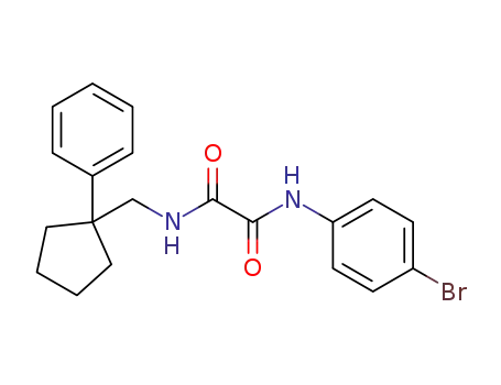 N-(4-bromophenyl)-N'-(1-phenylcyclopentylmethyl)ethanediamide