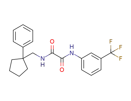 N-(1-phenylcyclopentylmethyl)-N'-(3-trifluoromethylphenyl)ethanediamide