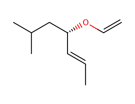 (S)-6-methyl-4-vinyloxy-hept-2t-ene
