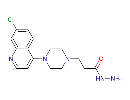 3-[4-(7-chloro-4-quinolyl)piperazin-1-yl]propanehydrazide