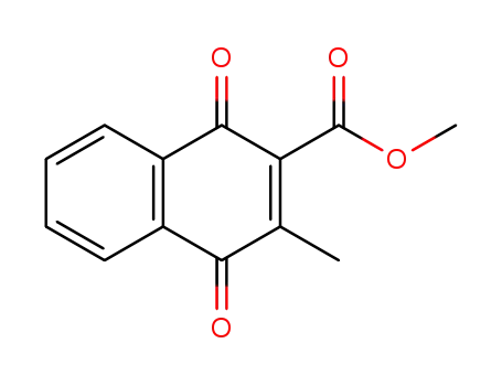 3-methyl-1,4-dioxo-1,4-dihydronaphthalene-2-carboxylic acid methyl ester