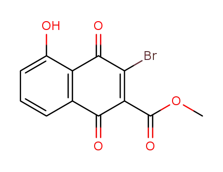 2-Methoxycarbonyl-3-bromjuglon