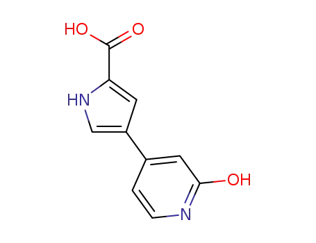 4-(2-hydroxypyridin-4-yl)-1H-pyrrole-2-carboxylic acid