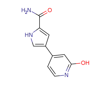 4-(2-hydroxypyridin-4-yl)-1H-pyrrole-2-carboxylic acid amide