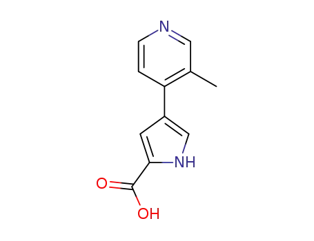 4-(3-methylpyridin-4-yl)-1H-pyrrole-2-carboxylic acid