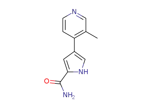 4-(3-methylpyridin-4-yl)-1H-pyrrole-2-carboxylic acid amide