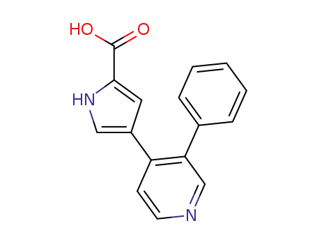 4-(3-phenylpyridin-4-yl)-1H-pyrrole-2-carboxylic acid