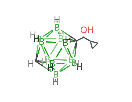 1-cyclopropylhydroxymethyl-1,12-dicarba-closo-dodecaborane