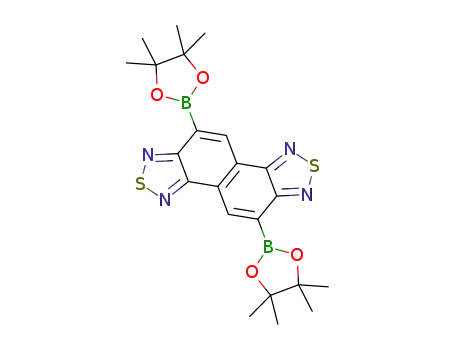 5,10-bis(4,4,5,5-tetramethyl-1,3,2-dioxaborolan-2-yl)naphtho[1,2-c:5,6-c']bis([1,2,5]thiadiazole)