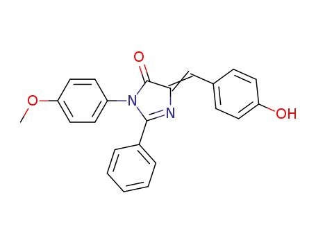 4-(4-hydroxybenzylidene)-1-(4-methoxyphenyl)-2-phenyl-1H-imidazol-5(4H)-one