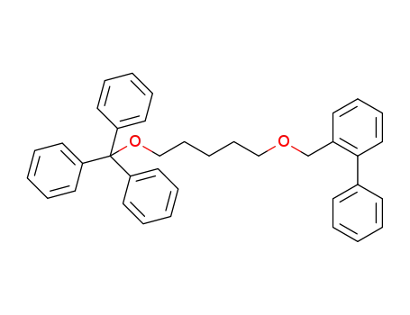 5-([1,1’-biphenyl]-2-ylmethoxy)-1-(trityloxy)pentane