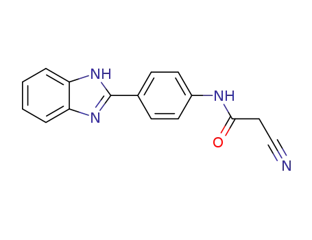 N-(4-(1H-benzo[d]imidazol-2-yl)phenyl)-2-cyanoacetamide