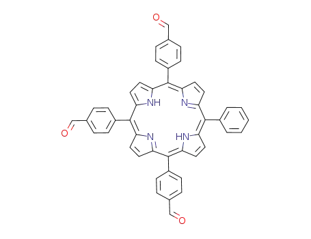 meso-5,10,15-(4-formylphenyl)-20-phenylporphyrin
