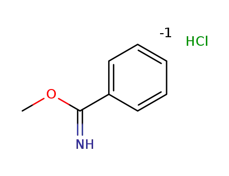 methyl benzenecarboximidoate hydrochloride