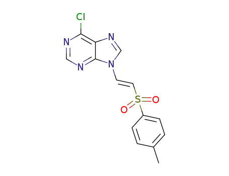 (E)-6-chloro-9-(2-tosylvinyl)-9H-purine