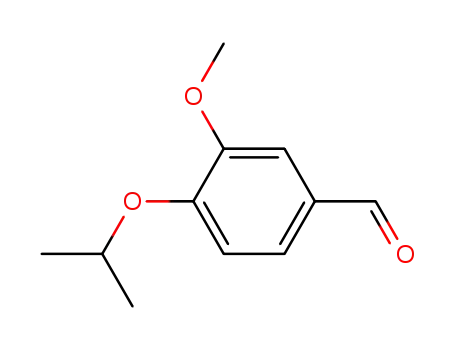 Molecular Structure of 2538-98-9 (4-ISOPROPOXY-3-METHOXY-BENZALDEHYDE)