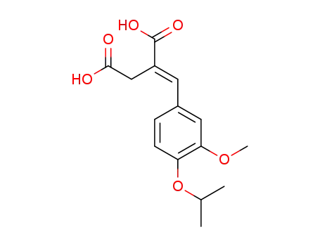 (E)-2-(4-isopropoxy-3-methoxybenzylidene)succinic acid