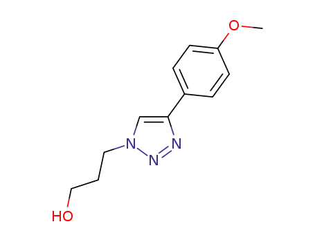 3-[4-(4-methoxyphenyl)-1H-1, 2, 3-triazol-1-yl]propan-1-ol