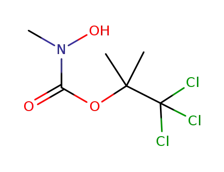 1,1,1-trichloro-2-methylpropan-2-yl hydroxy(methyl)carbamate
