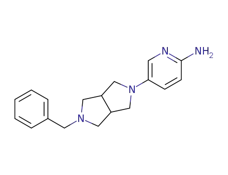 2-amino-5-(5-benzylhexahydropyrrolo[3,4-c]pyrrole-2(1H)-yl)pyridine