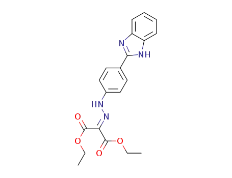 diethyl 2-(2-(4-(1H-benzo[d]imidazol-2-yl)phenyl)hydrazono)malonate