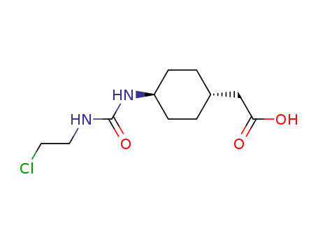 {4-[3-(2-Chloro-ethyl)-ureido]-cyclohexyl}-acetic acid