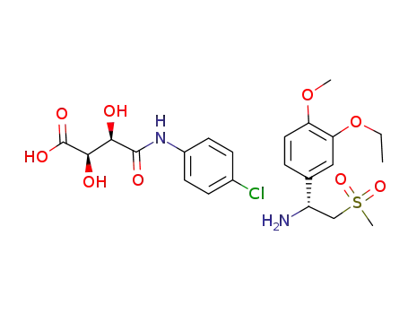 C12H19NO4S*C10H10ClNO5