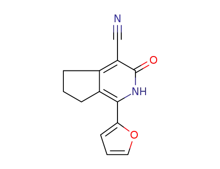 1-(2-Furyl)-3-oxo-3,5,6,7-tetrahydro-2H-cyclopenta[c]pyridine-4-carbonitrile