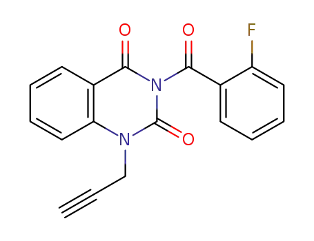 N3-(2-fluorobenzoyl)-N1-(prop-2-yn-1-yl)quinazoline-2,4-dione