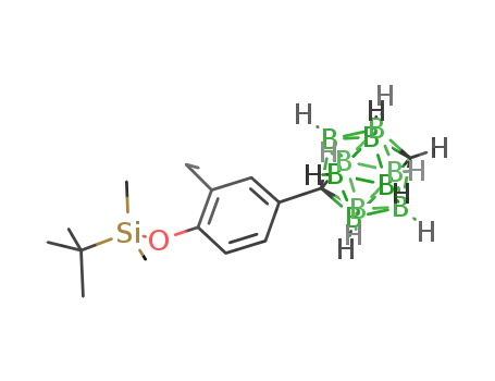 1-(4-tert-butyldimethylsiloxy-3-ethylphenyl)-1,12-dicarba-closo-dodecaborane