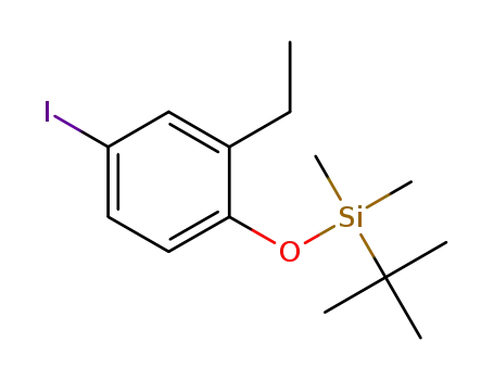 3-ethyl-4-tert-butyldimethylsiloxyiodobenzene