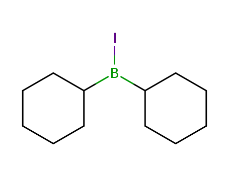 Molecular Structure of 55382-85-9 (DICYCLOHEXYLIODOBORANE)