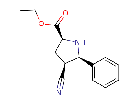 (2S,4S,5R)-ethyl 4-cyano-5-phenylpyrrolidine-2-carboxylate